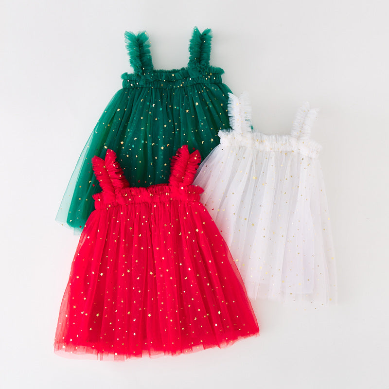 Children's Tulle Stars Dress