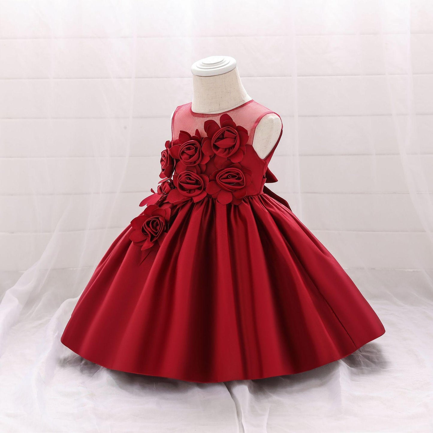 Little Flowers Children's Party Dress