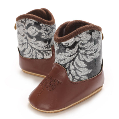 Country Print Children's Boot