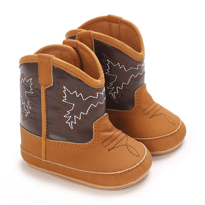 Embroidered Country Children's Boot