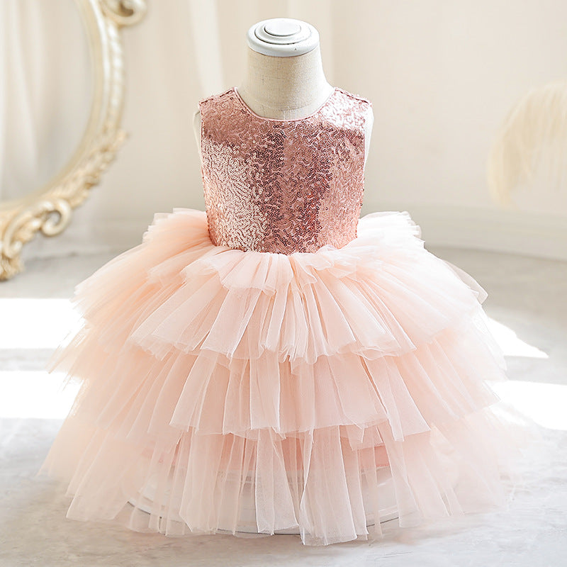 Sequin Children's Party Dress