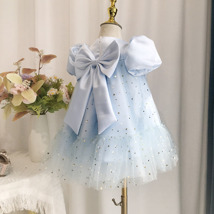 Children's Dress Lace Stars