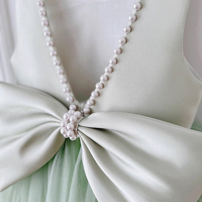 Green Pearl Children's Dress