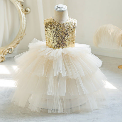 Sequin Children's Party Dress