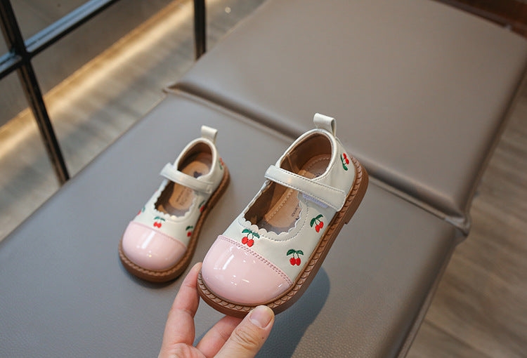 Girls' Children's Shoe Fashion Cerejinhas