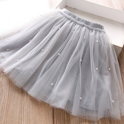 Pearl Tulle Children's Skirt