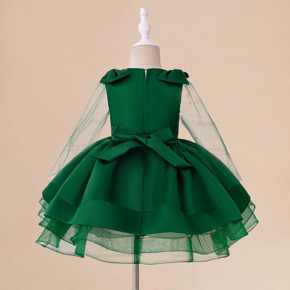 Green Lace Children's Dress