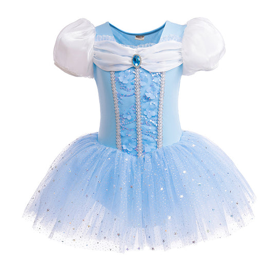 Blue Princess Children's Dress