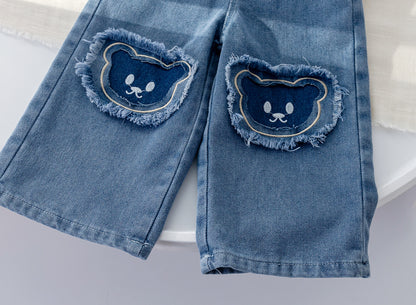 Girls' Children's Pantalona Teddy Bears Pants