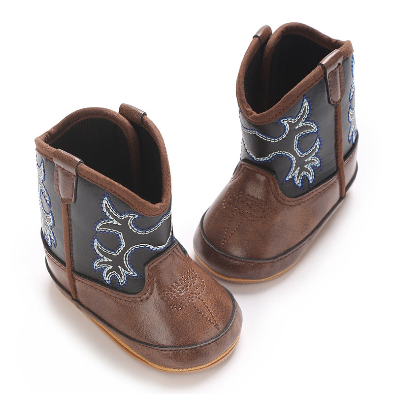 Embroidered Country Children's Boot