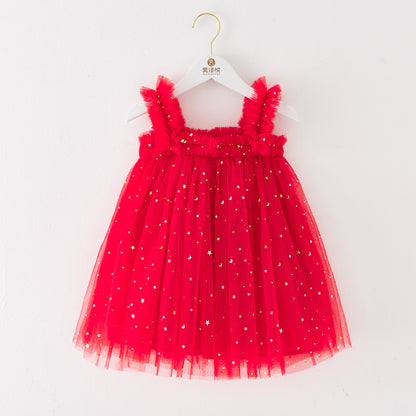 Children's Tulle Stars Dress