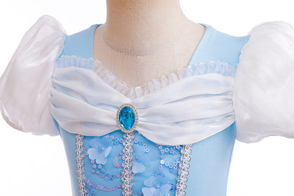 Blue Princess Children's Dress