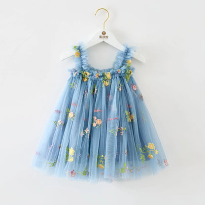 Children's Tulle Dress Florets