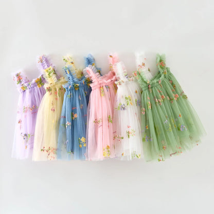 Children's Tulle Dress Florets