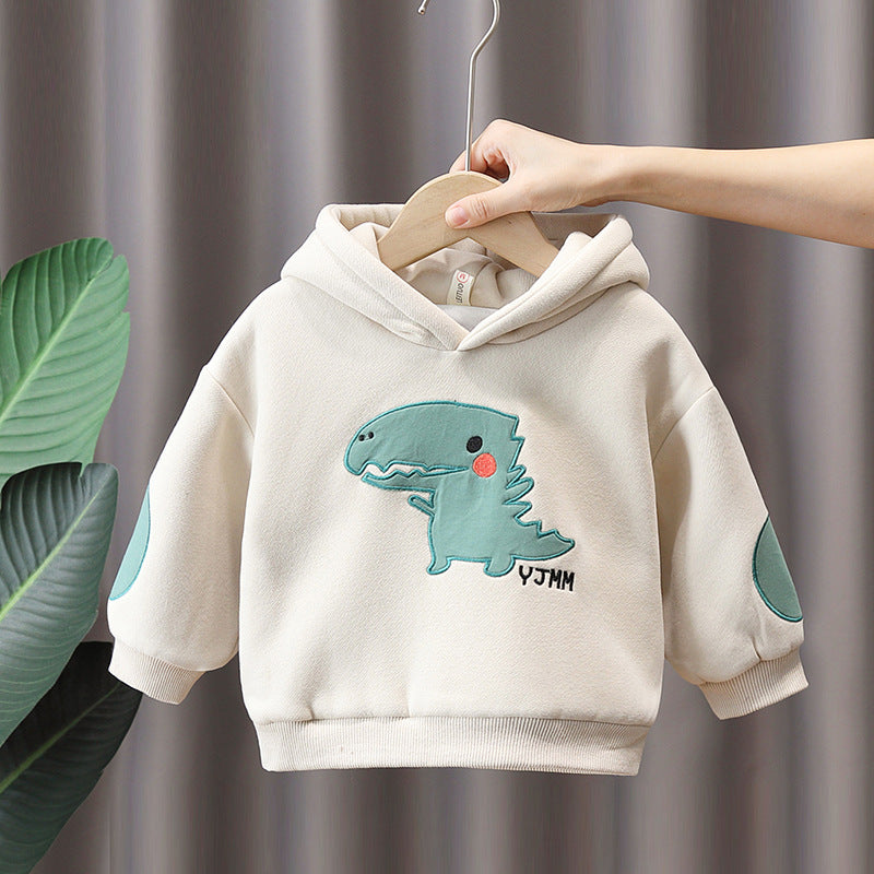 Children's Winter Dinosaur Blouse