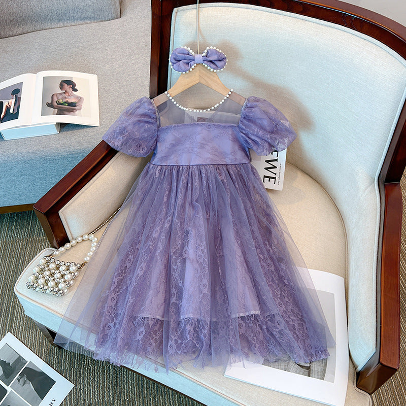 Pearl Lace Children's Dress