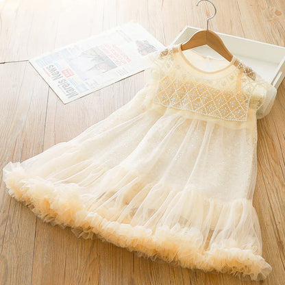 Children's Dress Tulle and Rhinestones