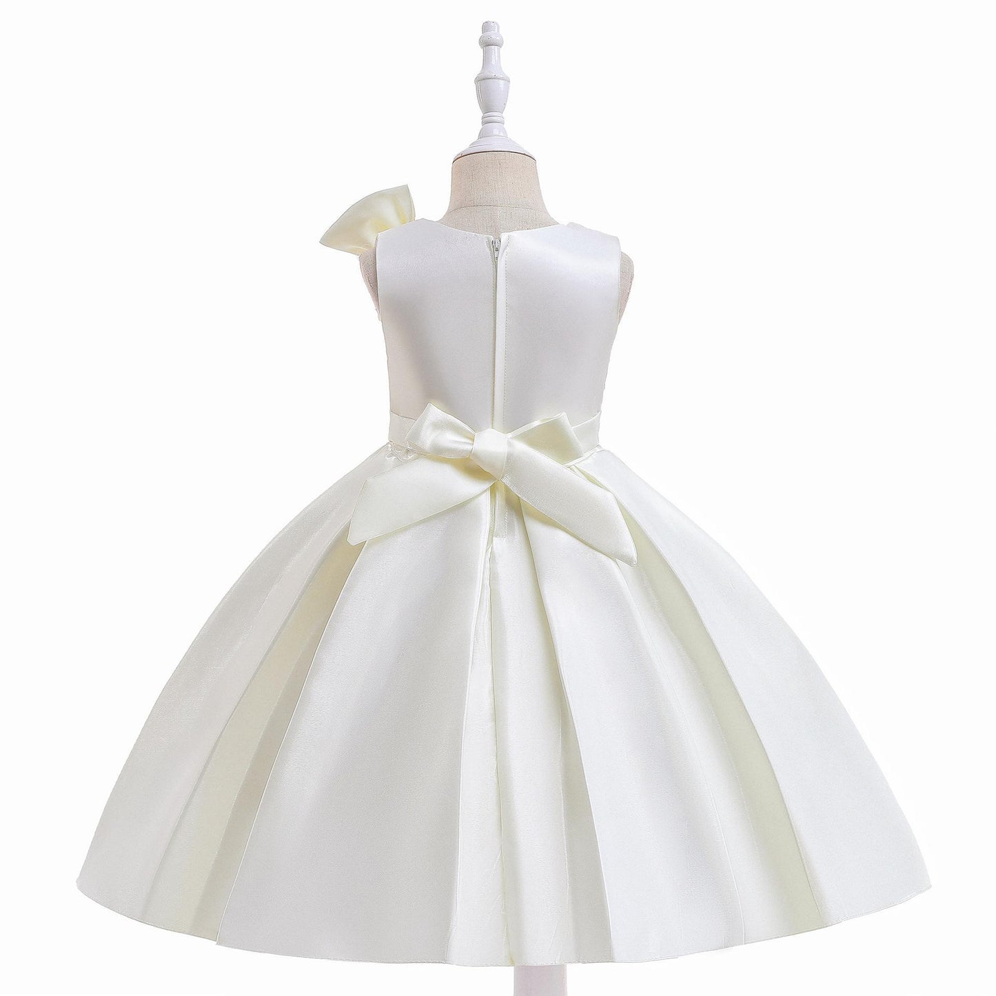 Floral and Bow Children's Party Dress