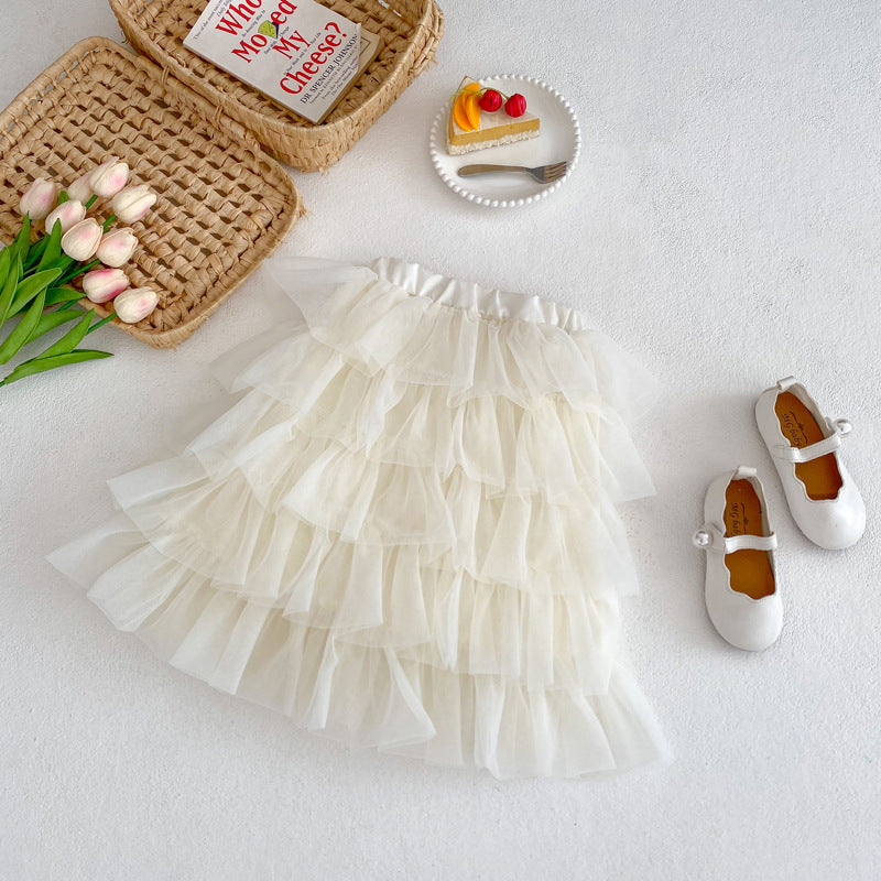 Layered Tulle Children's Skirt