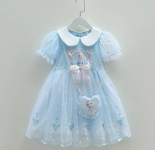 Elsa Frozen Tulle Children's Dress