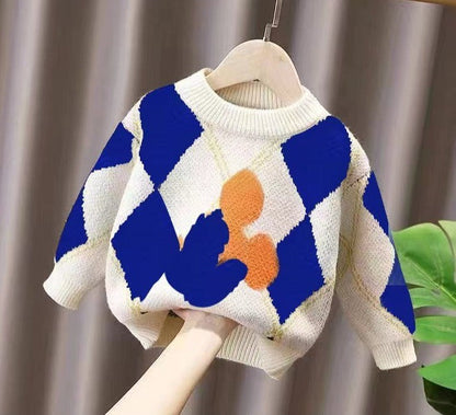 Men's Children's Winter Knitted Blouse