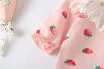 Strawberry Shortcake Girls' Jumpsuit