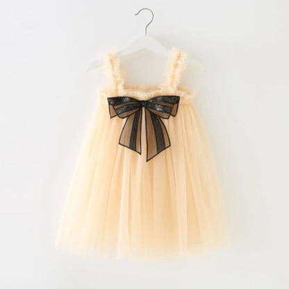 Children's Tulle Bow Dress