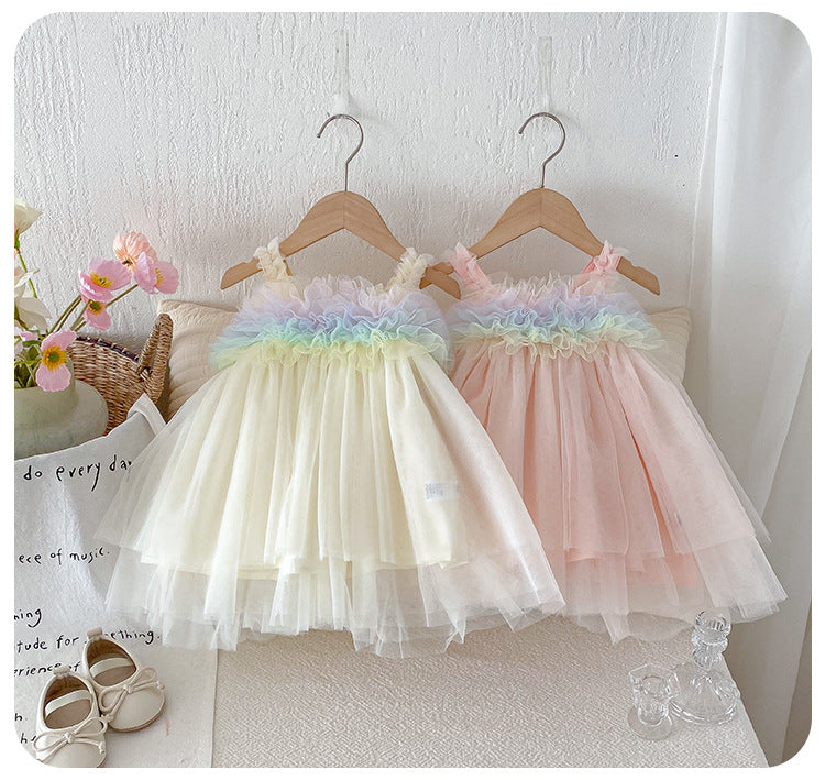 Children's Tulle Colors Dress