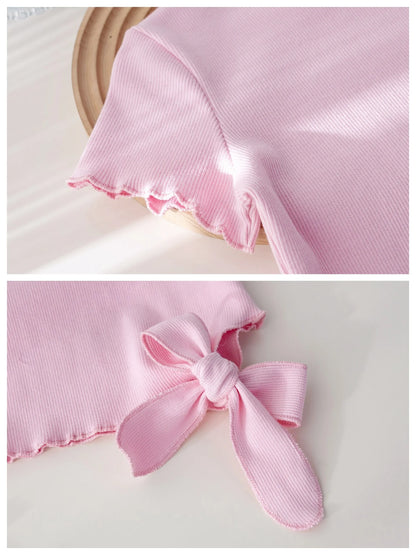 Girls' Infant Set Bow and Skirt