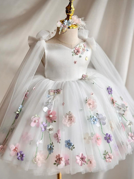 Enchanted Flowers Children's Party Dress