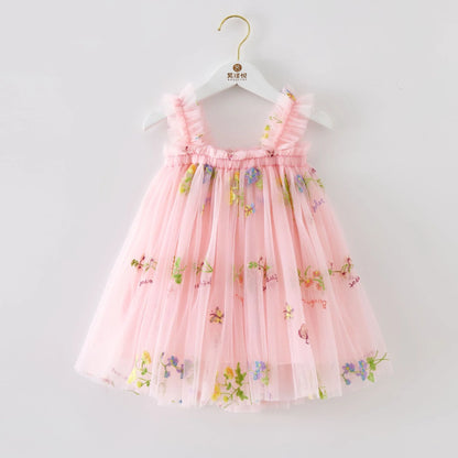 Children's Tulle Dress Florets