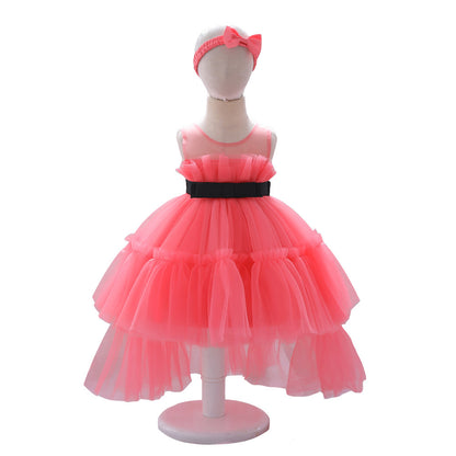 Lace Tulle Children's Party Dress