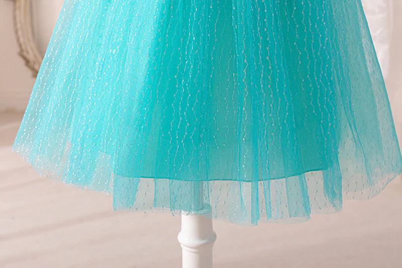 Bright Blue Princess Children's Dress