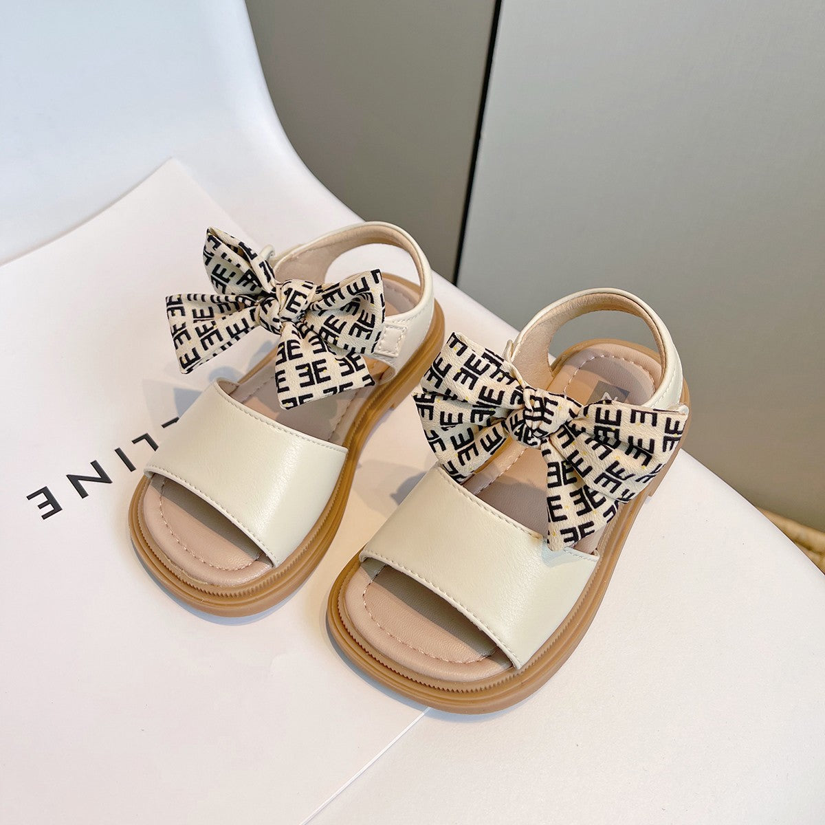 Girl's Summer Bow Sandal