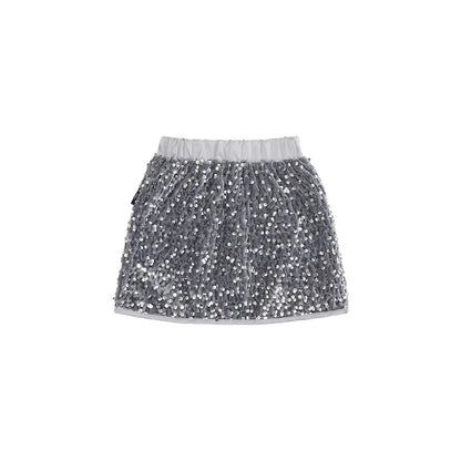 Shiny Sequin Children's Skirt