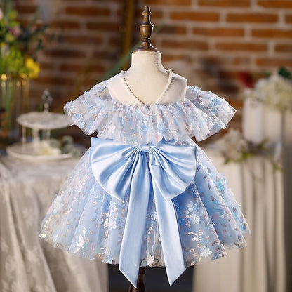 Children's Party Dress butterflies