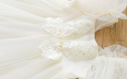 Children'sButterfly Wing Tulle Children's Dress