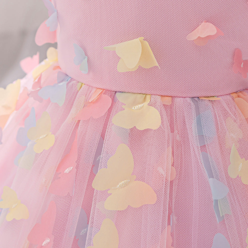 Tulle Dress Colorful butterflies