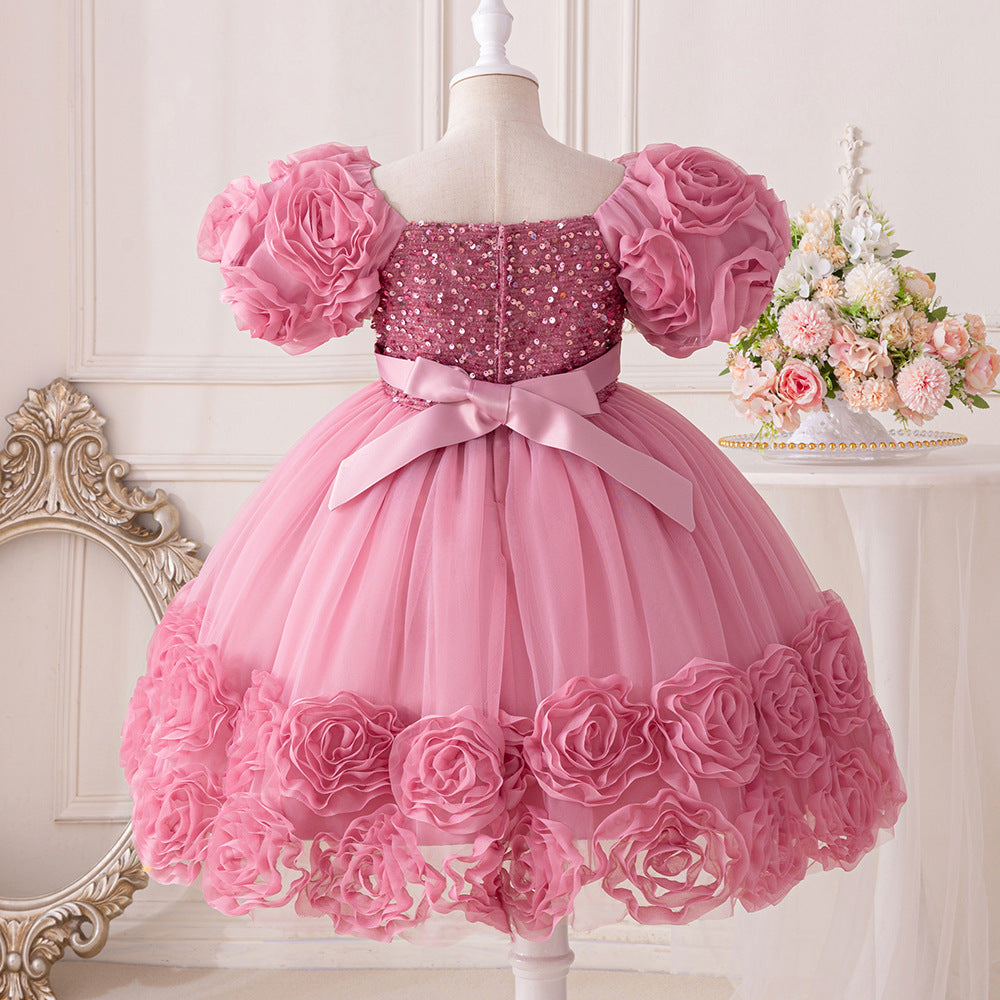 Bright Floral Children's Dress