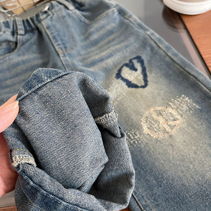 Children's Jeans Hearts