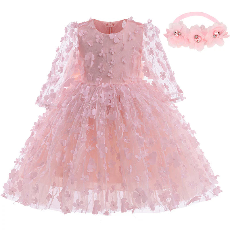 Children's Tulle Dress Florets