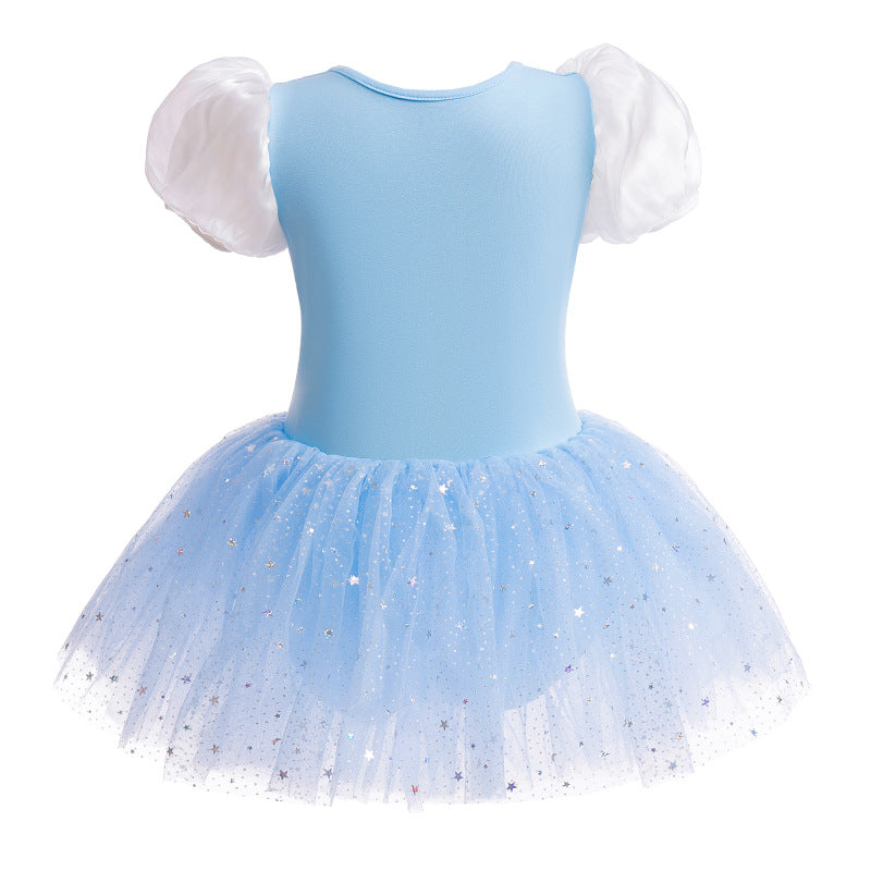 Blue Princess Children's Dress