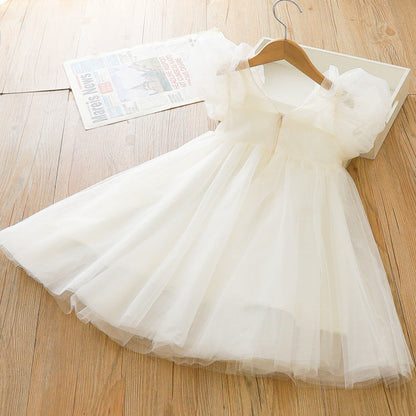 Children'sButterfly Wing Tulle Children's Dress