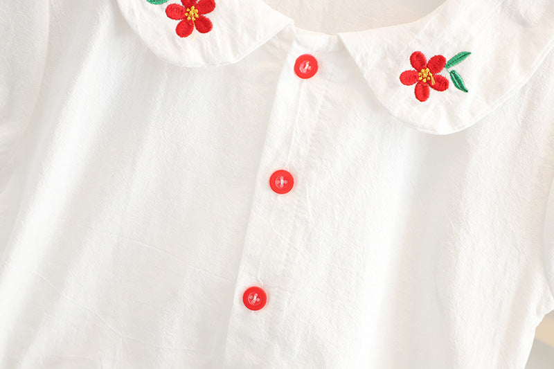 Girls' Summer Infant Set Little Flowers