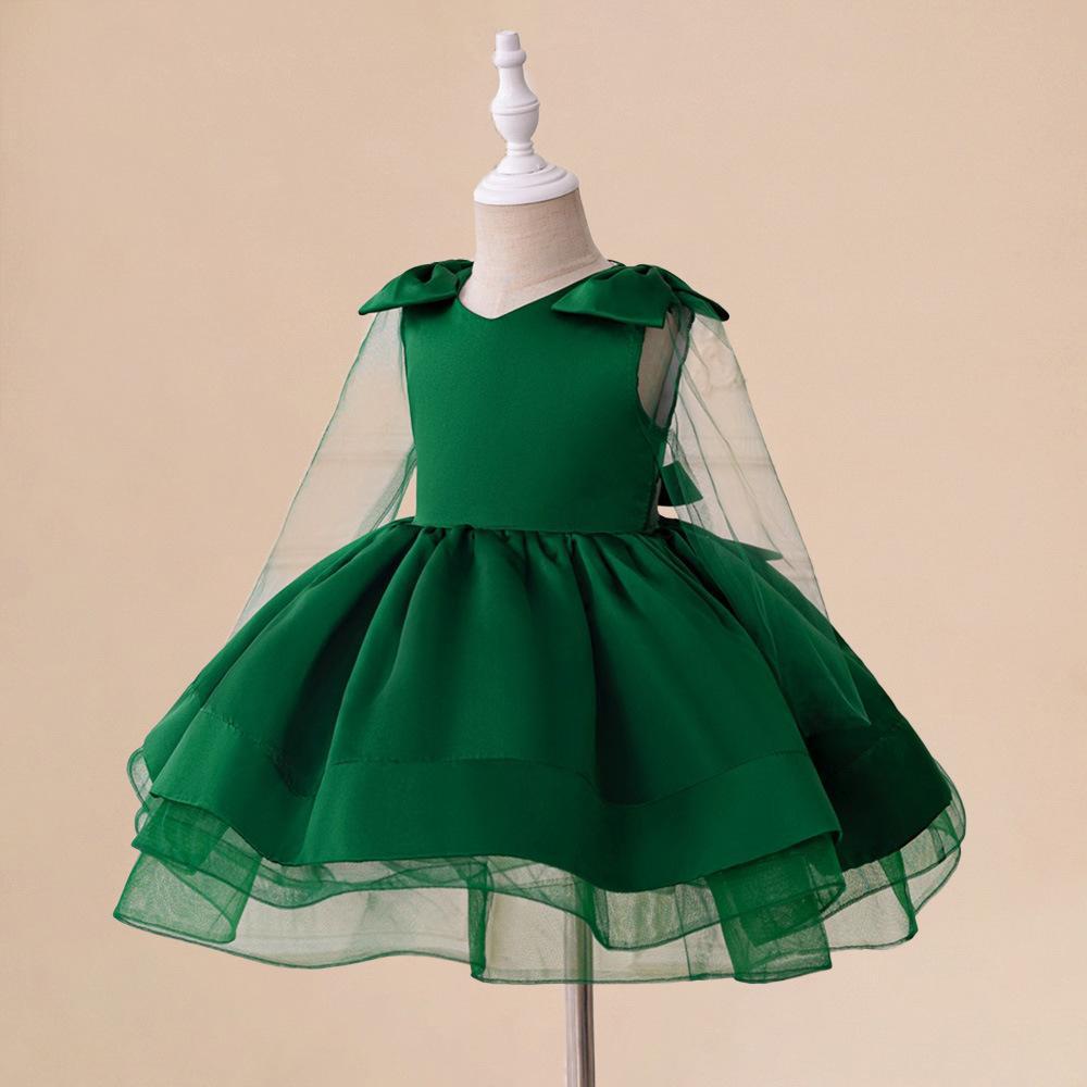 Green Lace Children's Dress