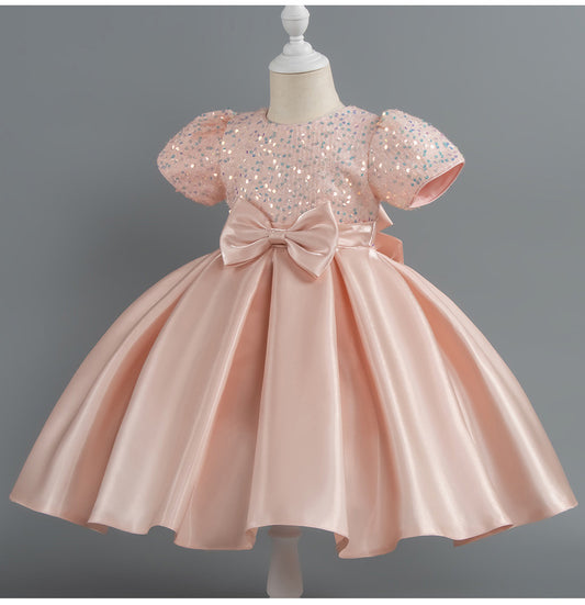 Sparkly Bow Party Dress