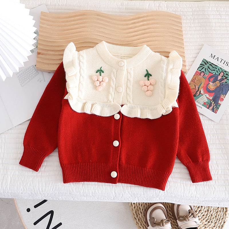 Uvinha Knitting Children's Cardigan