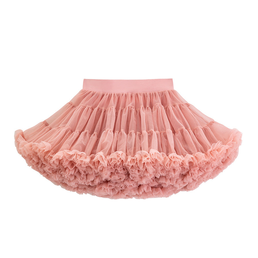 Children's Layered Tulle Skirt