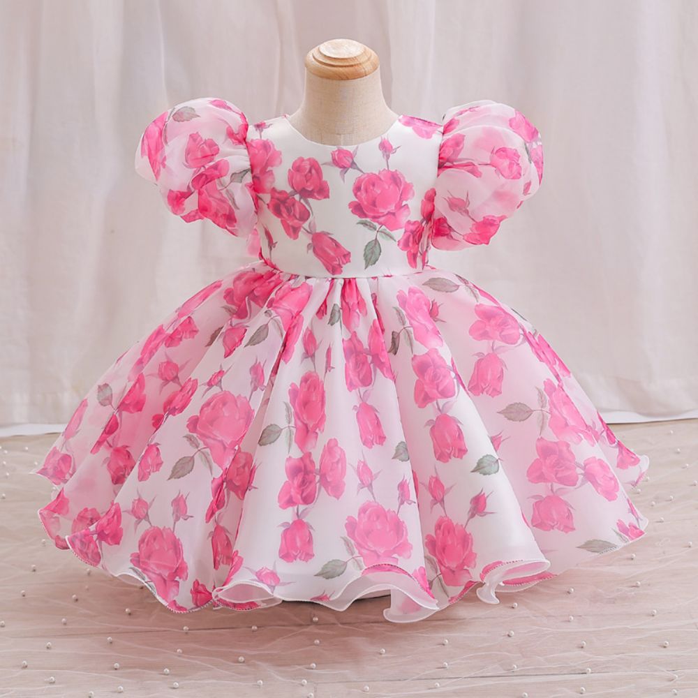 Floral children's party dress