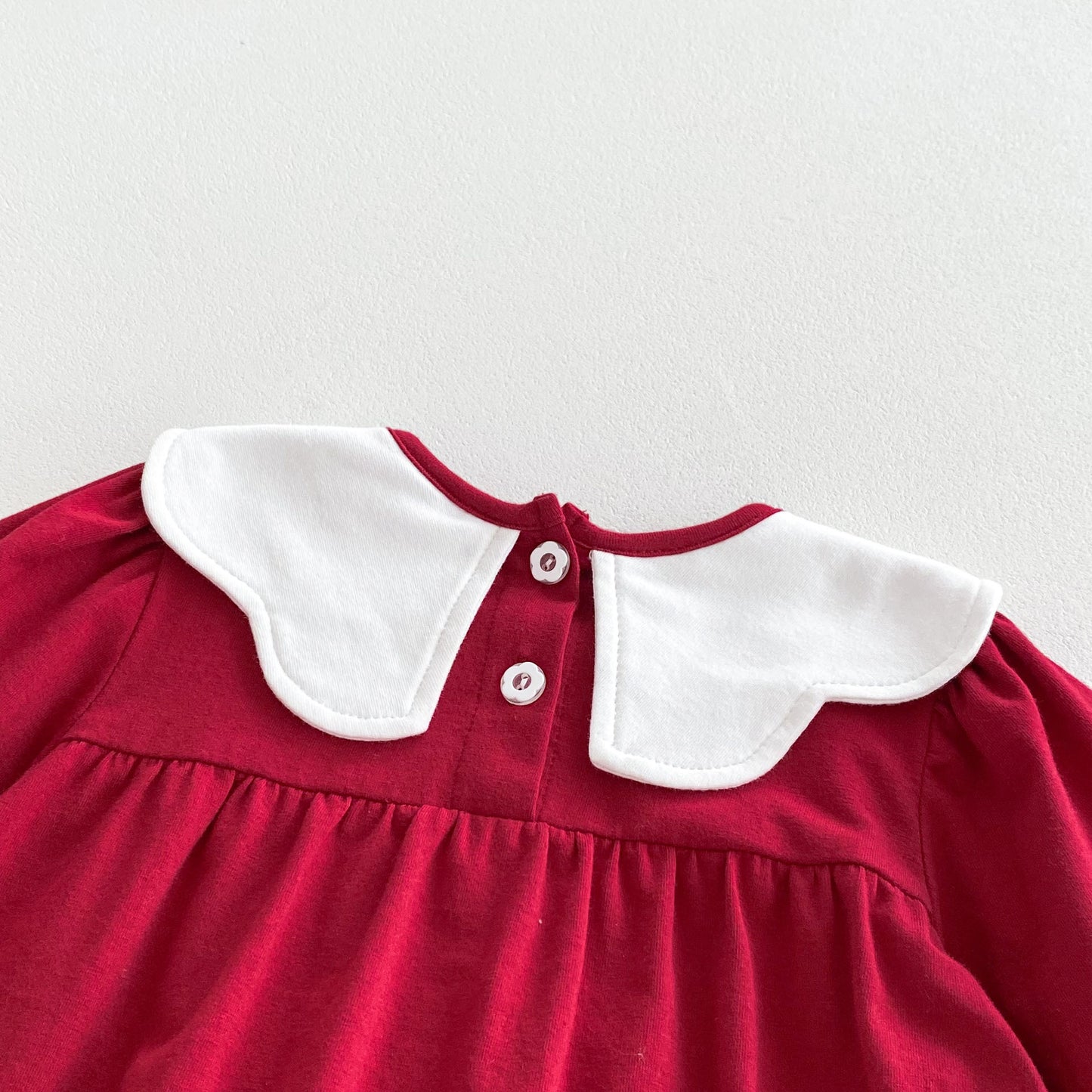 Red Female Infant Body Collar